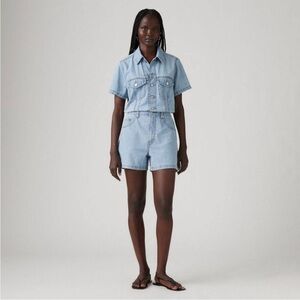 Levi's Women's Denim Jean Romper Size Medium